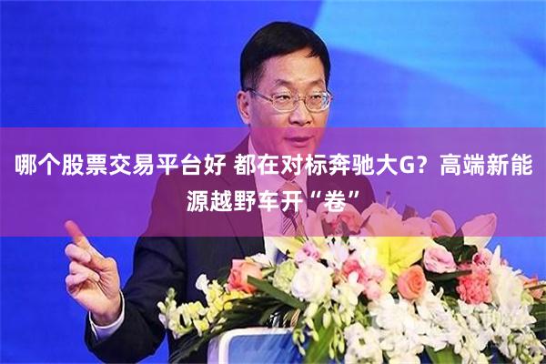 哪个股票交易平台好 都在对标奔驰大G？高端新能源越野车开“卷”