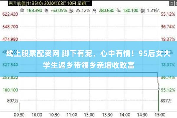 线上股票配资网 脚下有泥，心中有情！95后女大学生返乡带领乡亲增收致富