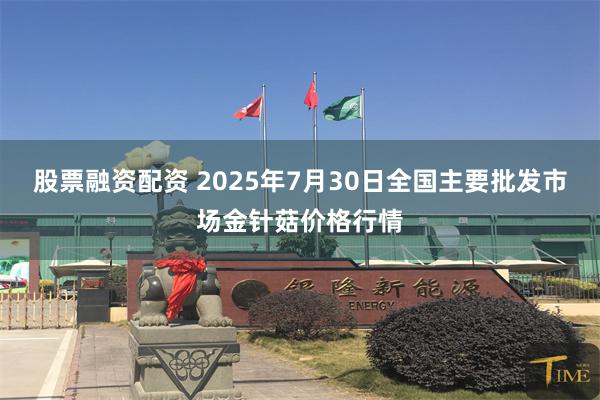 股票融资配资 2025年7月30日全国主要批发市场金针菇价格行情