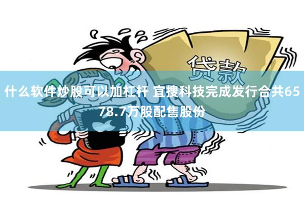什么软件炒股可以加杠杆 宜搜科技完成发行合共6578.7万股配售股份