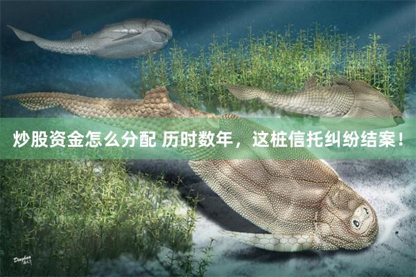 炒股资金怎么分配 历时数年，这桩信托纠纷结案！