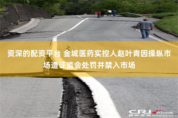 资深的配资平台 金城医药实控人赵叶青因操纵市场遭证监会处罚并禁入市场
