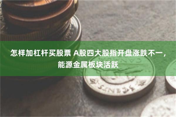 怎样加杠杆买股票 A股四大股指开盘涨跌不一,能源金属板块活跃