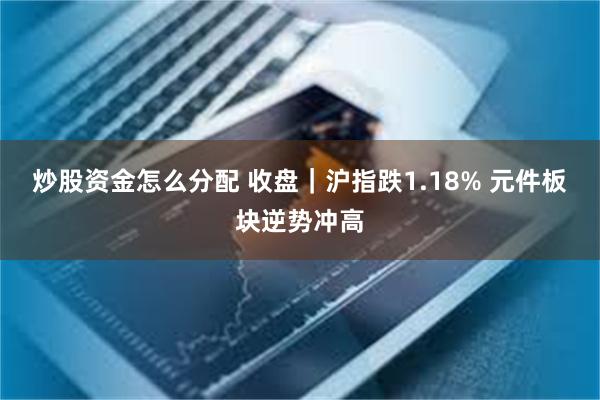 炒股资金怎么分配 收盘｜沪指跌1.18% 元件板块逆势冲高