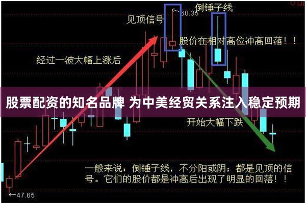 股票配资的知名品牌 为中美经贸关系注入稳定预期