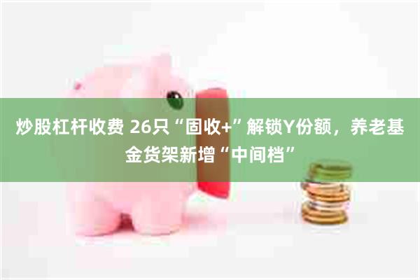 炒股杠杆收费 26只“固收+”解锁Y份额，养老基金货架新增“中间档”